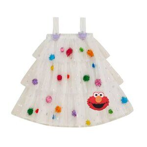 Elmo Dress Birthday Sesame Street Clothes Dress Elmo Outfit